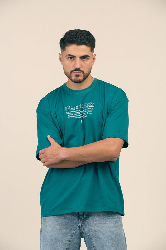 OVERSIZE HK VERDE BREAK THE WORLD
