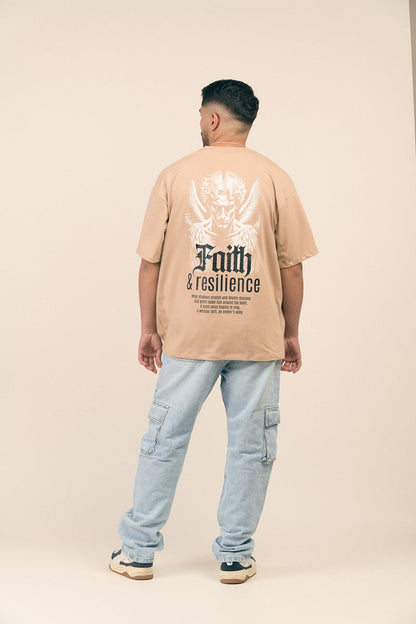OVERSIZE HK BEIGE UNYIELDING