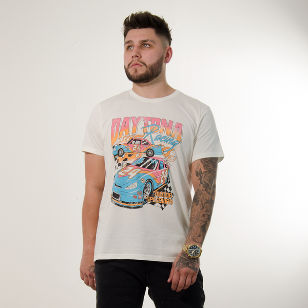 CAMISETA FI BLANCA ESTAMPADO DAYTONA