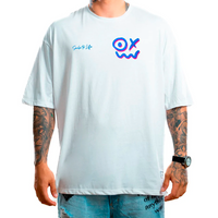 CAMISETA ST OVERSIZE BLANCA SMILE TO LIFE