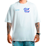 CAMISETA ST OVERSIZE BLANCA SMILE TO LIFE