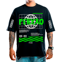 CAMISETA ST OVERSIZE NEGRA FERXXO