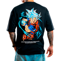 CAMISETA ST OVERSIZE NEGRA GOKU SUPER