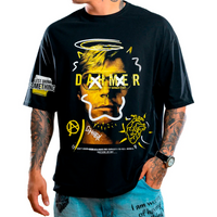 CAMISETA ST OVERSIZE NEGRO JEFFREY