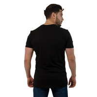CAMISETA CR NEGRA LETRAS CHINAS