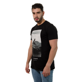 CAMISETA CR NEGRA SURF BLANCO