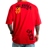 CAMISETA ST OVERSIZE ROJA WIZ KHALIFA