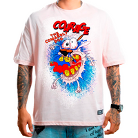 CAMISETA ST OVERSIZE ROSADA CORAJE