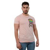 CAMISETA ROSADA CALAVERA