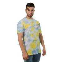 CAMISETA TIE DYE ESTAMPADO FLORES