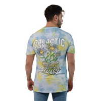 CAMISETA TIE DYE ESTAMPADO FLORES