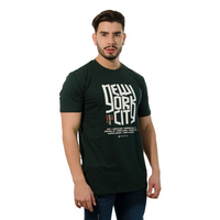CAMISETA CR VERDE NEW YORK CITY