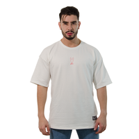 CAMISETA HK OVERSIZE BLANCA BAD BUNNY