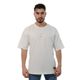CAMISETA HK OVERSIZE BLANCA BAD BUNNY