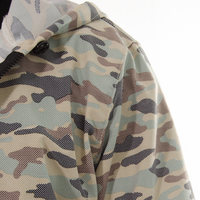 CHAQUETA ROMPEVIENTOS CAMPUFLADA CAPOTA