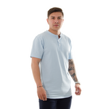 POLO HK AZUL CIELO CUELLO NERU
