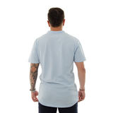 POLO HK AZUL CIELO CUELLO NERU
