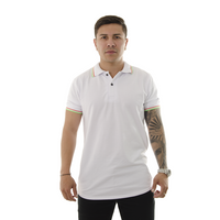 POLO HK BLANCA CUELLO TEJIDO