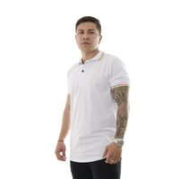POLO HK BLANCA CUELLO TEJIDO