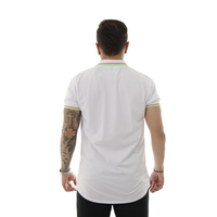 POLO HK BLANCA CUELLO TEJIDO