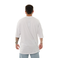 CAMISETA DN OVERSIZE BLANCA ESTAMPADO ALLIENS