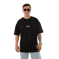 CAMISETA HK OVERSIZE NEGRA CRAZY MIND