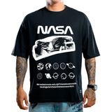CAMISETA ST OVERSIZE NEGRA OVNI NASSA