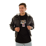 CAMISETA DN OVERSIZE NEGRA ESTAMPADO ONLY