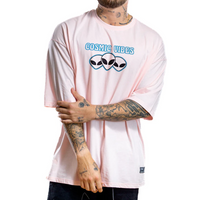 CAMISETA ST OVERSIZE ROSADA COSMIC VIBES