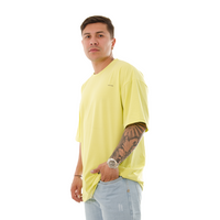 CAMISETA HK OVERSIZE VERDE NEON ESTAMPADO INSOMNIO