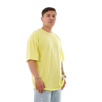 CAMISETA HK OVERSIZE VERDE NEON ESTAMPADO INSOMNIO