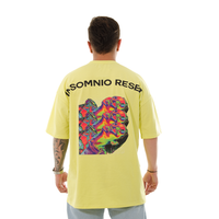 CAMISETA HK OVERSIZE VERDE NEON ESTAMPADO INSOMNIO