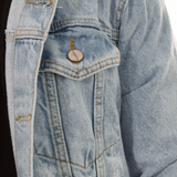 CHAQUETA JEAN CLASICA CF AZUL