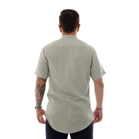 CAMISA HK MANGA CORTA ESTAMPADO VERDE
