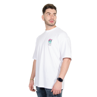 CAMISETA DN OVERSIZE BLANCA HAPPINESS