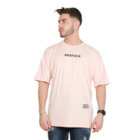 CAMISETA HK OVERSIZE ROSADA NO SPACE