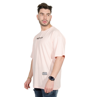 CAMISETA HK OVERSIZE ROSADA NO SPACE