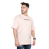 CAMISETA HK OVERSIZE ROSADA NO SPACE