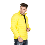 CHAQUETA ABOLLONADA AMARILLA