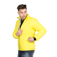 CHAQUETA ABOLLONADA AMARILLA