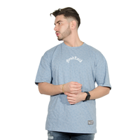 CAMISETA HK OVERSIZE AZUL GOOD LUCK