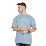 CAMISETA HK OVERSIZE AZUL GOOD LUCK
