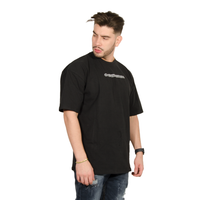 CAMISETA HK OVERSIZE NEGRA OVERTHINKING