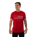 CAMISETA CR ROJA BRING BACK