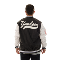 CHAQUETA LV POLIURETANO NEGRA YANKEES