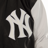 CHAQUETA LV POLIURETANO NEGRA YANKEES