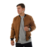 CHAQUETA OT MIEL GAMUZA