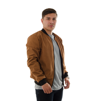 CHAQUETA OT MIEL GAMUZA