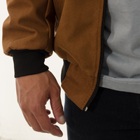 CHAQUETA OT MIEL GAMUZA