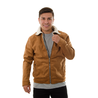 CHAQUETA OT MIEL CUELLO OVEJERO